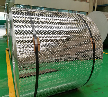 1100 Placa de chapa de lamina antiderrapante de aluminio